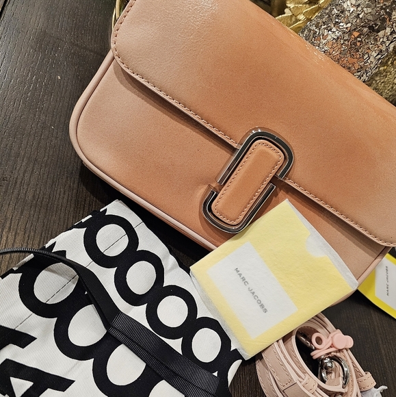 Marc Jacobs The leather shoulder bag.  color Rose. - Picture 3 of 12